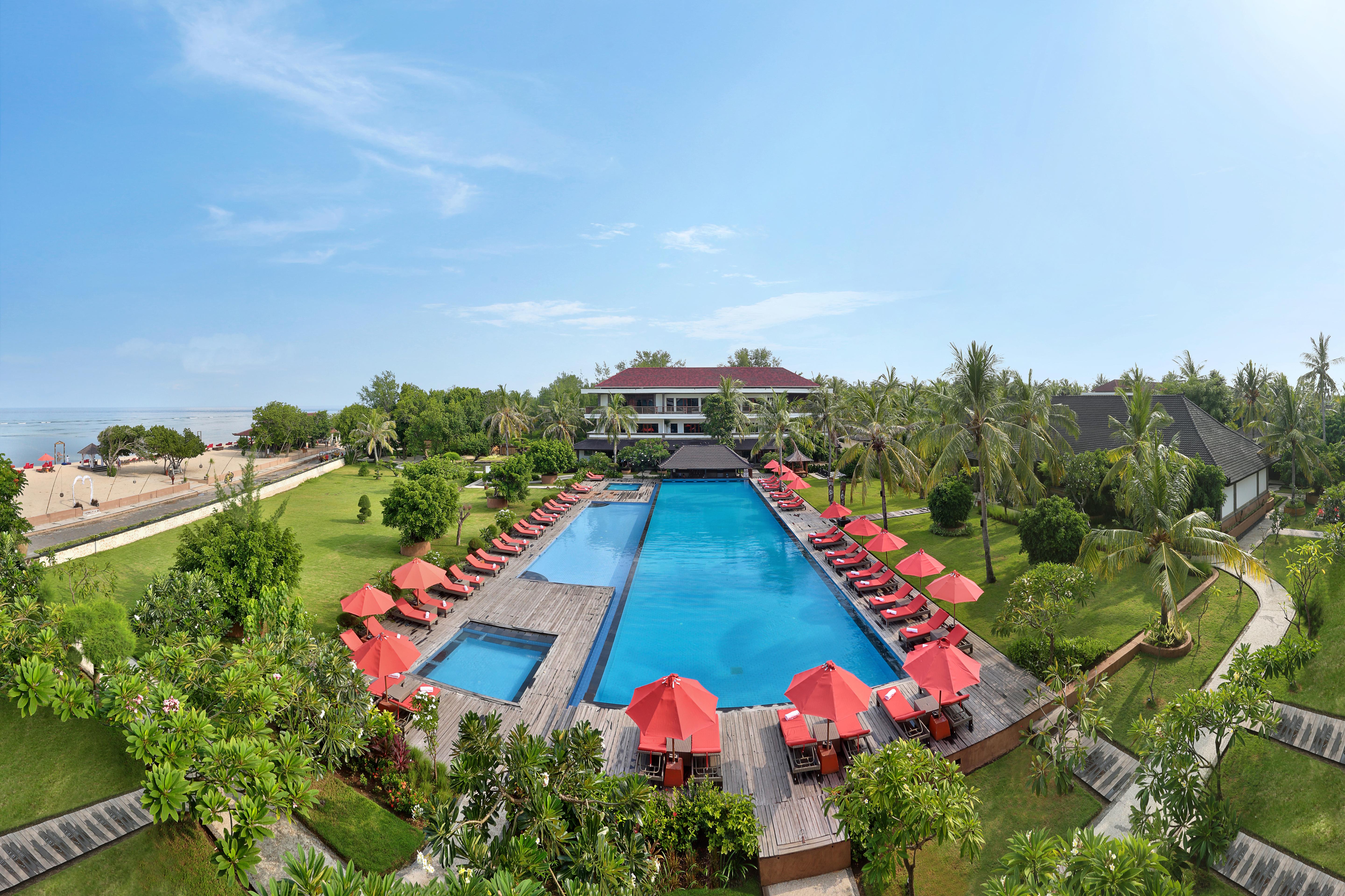 Ombak Sunset Hotel Gili Trawangan Exterior photo